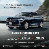 BUICK ENVISION 
 - Peregrina Lujo Angelópolis - Cadillac, Buick y GMC
