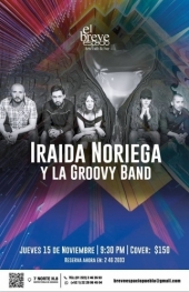 Iraida Noriega y la Groovy Band en El Breve Espacio