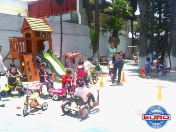 Festejando día del niño a lo grande - Colegio Euro Liceo - Puebla