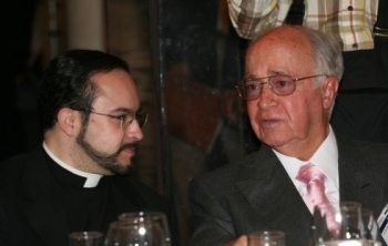 Padre Eugenio Lira y Enrique Montoto Arámburo.

 -  - Puebla