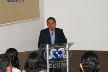 El Dr. José E. Rodríguez Corro, dirigió un mensaje a la comunidad estudiantil y autoridades del área...