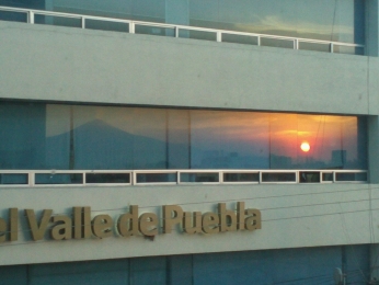 Atardecer desde la UVP | Universidad del Valle de Puebla - Plantel Puebla - UVP - Universidad del Va...
