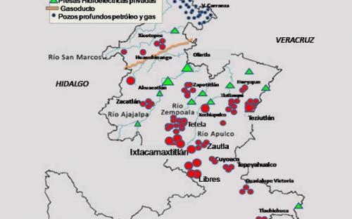 Minas autorizadas en la Sierra Norte de Puebla: Zacatlan, Zautla, Ixtacamaxtitla, Tetela, Huauchinango... por el Gobierno Federal
