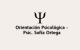 Orientación Psicológica - Psic. Sofía Ortega