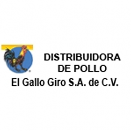 Logotipo - Distribuidora de pollo - El Gallo Giro S.A. de C.V.