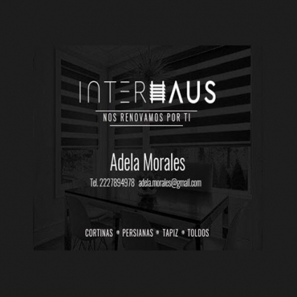 Logotipo - InterHaus - Persianas, Papel Tapiz, Cortinas, Toldos