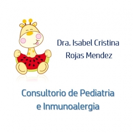 Logotipo - Consultorio de Pediatria e Inmunoalergia - Dra. Isabel Cristina Rojas Mendez