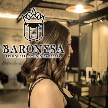 Logotipo - Baronesa - Peluquería studio barbería