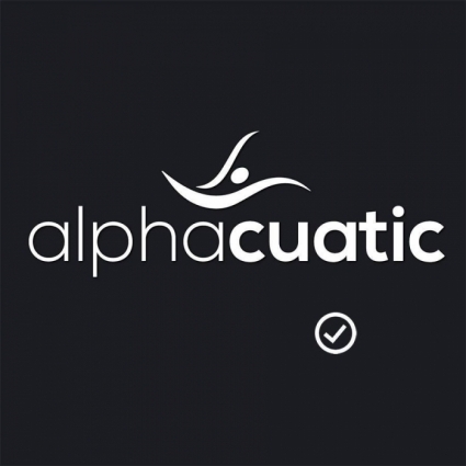 Logotipo - Alphacuatic Escuela de Natación en alberca techada