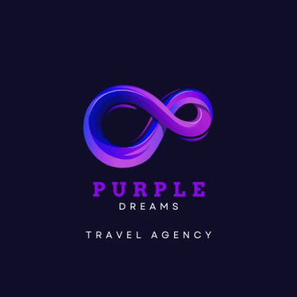 Logotipo - Purple Dreams Travel