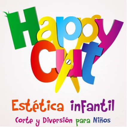 Logotipo - Estética Infantil Happy Cut - Cortes para niños