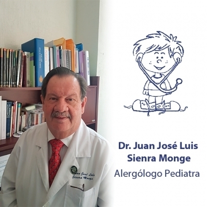 Logotipo - Alergólogo pediatra - Dr. Juan José Luis Sienra Monge