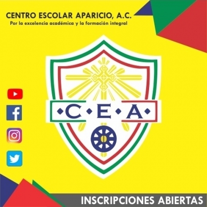 Logotipo - CEA - Centro Escolar Aparicio A.C.