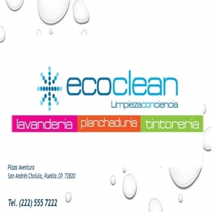 Logotipo - Ecoclean Tintorería - Lomas de Angelópolis