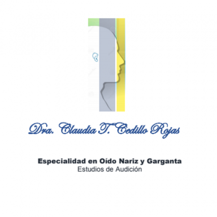 Logotipo - Otorrinolaringóloga - Dra. Claudia Teresa Cedillo Rojas