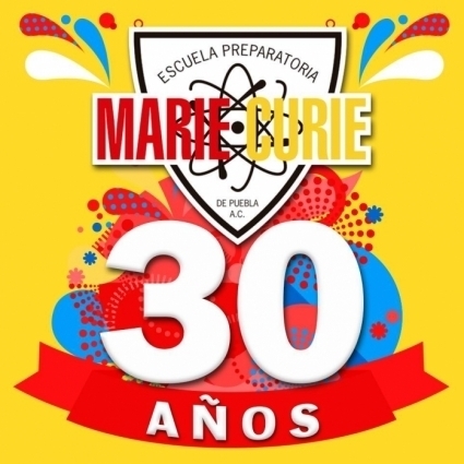 Logotipo - Preparatoria Marie Curie - Incorporada a la BUAP