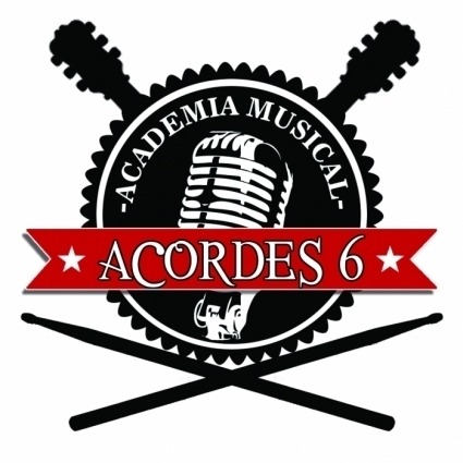 Logotipo - Acordes 6 Escuela de Música Puebla