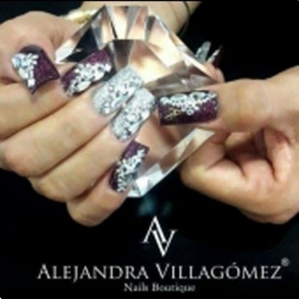 Logotipo - Alejandra Villagómez Nails Boutique
