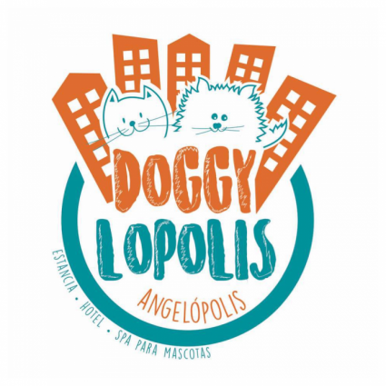 Logotipo - DoggyLópolis - Hotel y pensión para mascotas