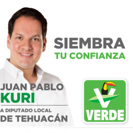 Logotipo - Juan Pablo Kuri - Candidato a Diputado local Tehuacán