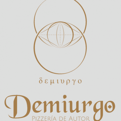 Logotipo - Demiurgo Pizzería de Autor