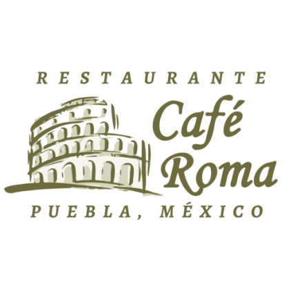 Logotipo - Restaurante Café Roma
