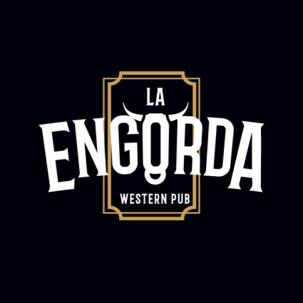 Logotipo - La Engorda Western Pub