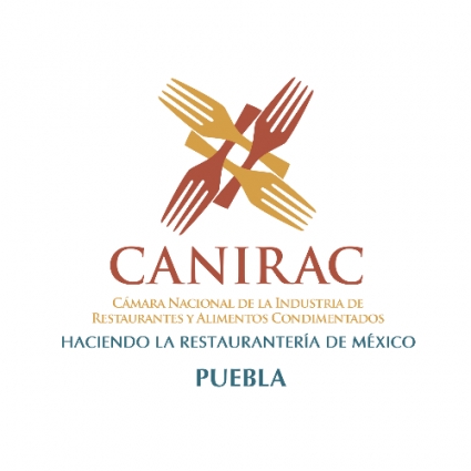 Logotipo - Cámara Nacional de la Industria de Restaurantes y Alimentos Condimentados CANIRAC Puebla