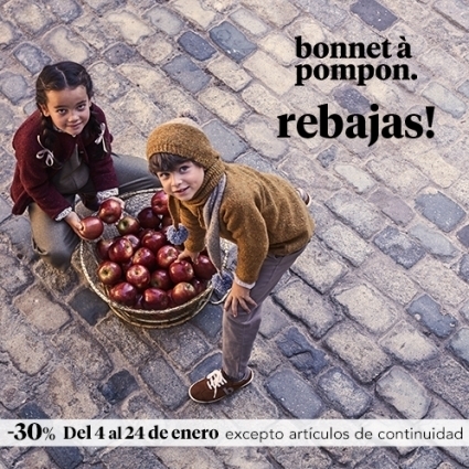 Logotipo - Ropa para bebé y niños - Bonnet á Pompon