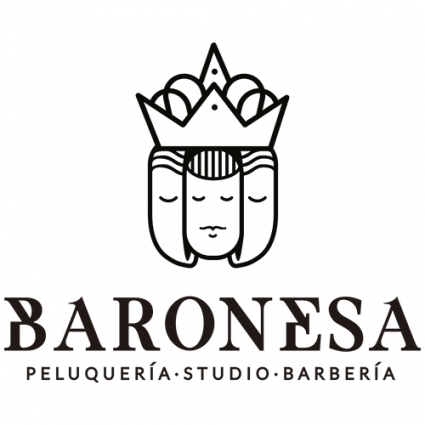 Logotipo - Baronesa - Peluquería studio barbería