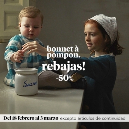 Logotipo - Ropa para bebé y niños - Bonnet á Pompon