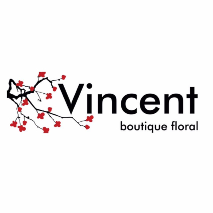 Logotipo - Vincent Boutique Floral