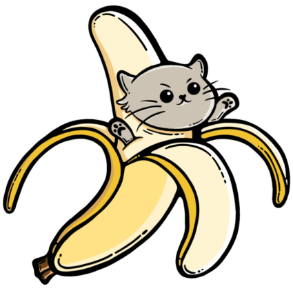 Logotipo - BANANA MIAW
