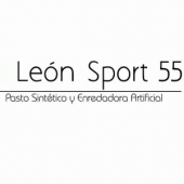 Logotipo - León Sport 55 - Pasto Sintético y Enredadora Artificial
