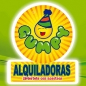 Logotipo - Alquiladora Gumpy - Renta de Inflables, Rockolas y más en Puebla