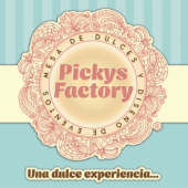 Logotipo - Pickys Factory - Letras gigantes 3D, mesas de dulces y decoración