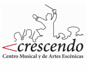 Logotipo - CRESCENDO - Centro Musical y de Artes Escénicas