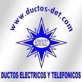 Logotipo - Ductos y Registros Eléctricos y Telefónicos - DET