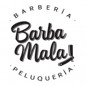 Logotipo - Barbería Barba Mala