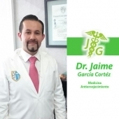 Logotipo - Medicina Antienvejecimiento - Dr. Jaime García Cortez