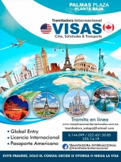 Tramite de visa a Estados unidos y Canada  - Tramitadora Internacional de Visas