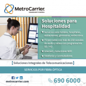 ¡Brinda a tus huéspedes la mejor experiencia en Conectividad! con nuestras Soluciones de Internet para el Sector Hospitalario - MetroCarrier- Internet,Telefonía y Redes