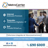 Conectamos tu Empresa con nuestros paquetes especializados de Internet a medida, Telefonía, Banda ancha, Internet inalámbrico, WiFi y Fibra Óptica. - MetroCarrier- Internet,Telefonía y Redes