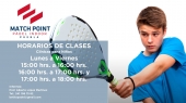 Clases de pádel  niños - Match Point - Pádel Indoor