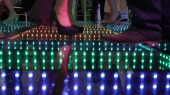 Pista iluminada de led de cristal templado black infinity. - Divertimento - Renta de Equipo y Montaje para Eventos