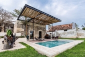 Terraza con Vigas de Acero en Hacienda Puebla - Estructuras Metálicas Puebla