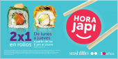 ¡Bienvenidos a la hora japi de Sushi Itto! ¡2x1 en rollos de lunes a jueves apartir de las 6:00 p.m.! - Sushi Itto - Restaurante de comida japonesa