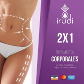 Comienza el año luciendo una figura envidiable y reduciendo tallas con la promoción de tratamientos corporales al 2x1 en Irudi
- Irudi - Centro de belleza