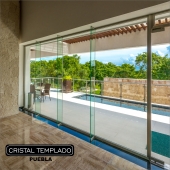Barandales - Cristal Templado  - Cristal Templado de Puebla