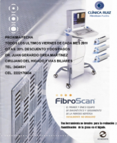 FibroScan®  para diagnóstico y seguimiento del hígado graso y de fibrosis hepática - Cirujano de hígado y vías biliares - Dr. Juan Gerardo Orea Martínez